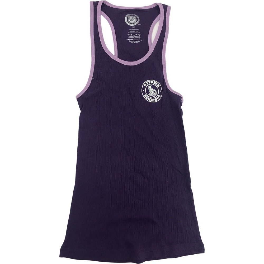 NHL | Women's Ottawa Senators Tank Top | Purple | Various Sizes